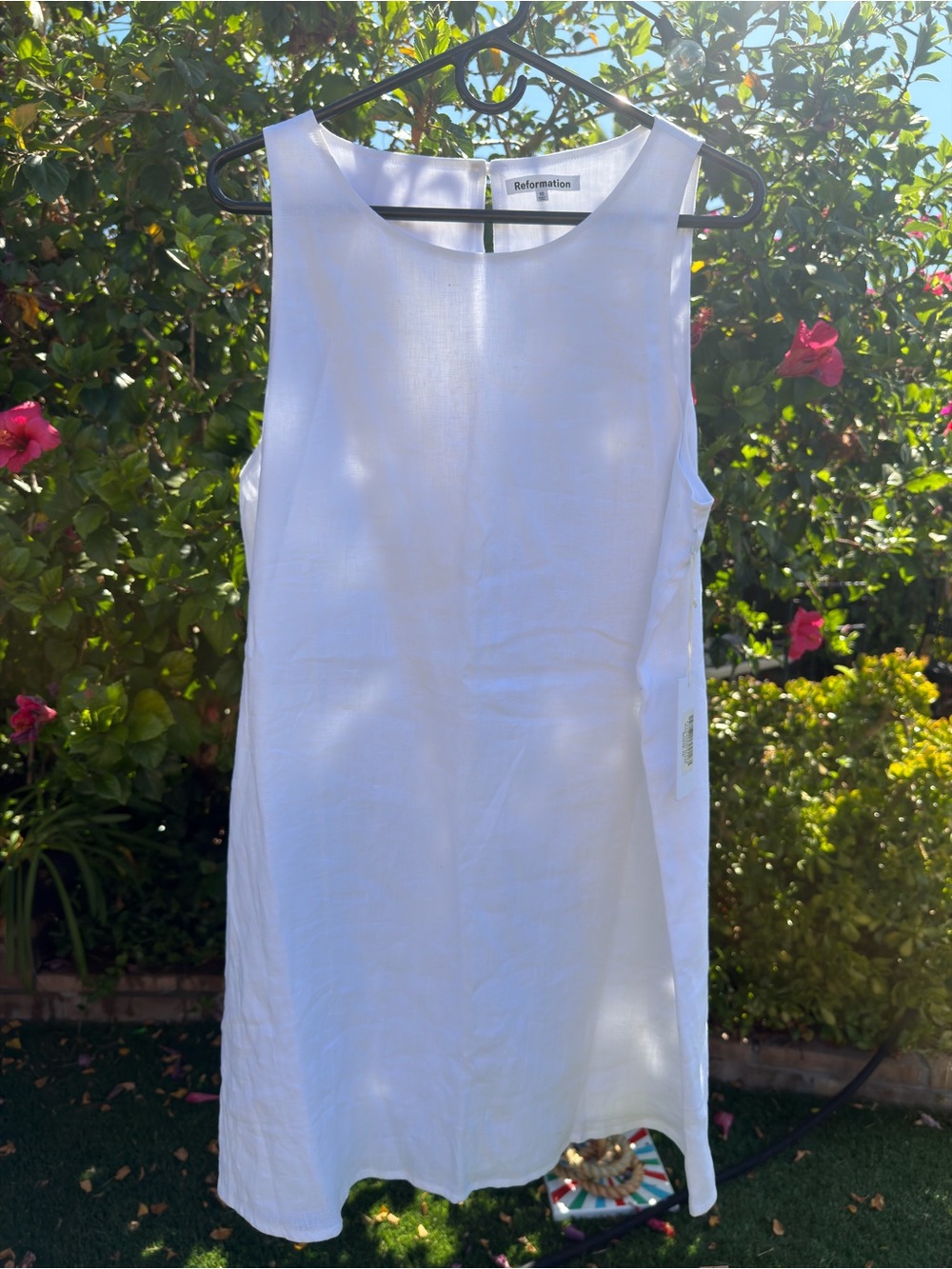 SOLD-🤍 NWT Reformation Jessi Sleeveless Linen - Picture 3 of 7